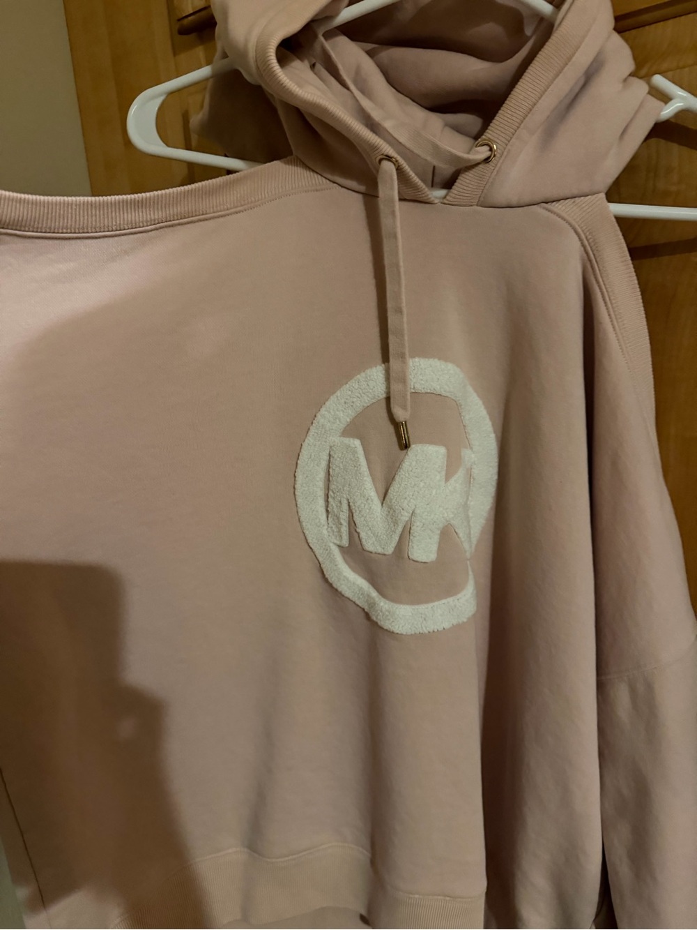 Michael Kors Blush Pink Logo Hoodie